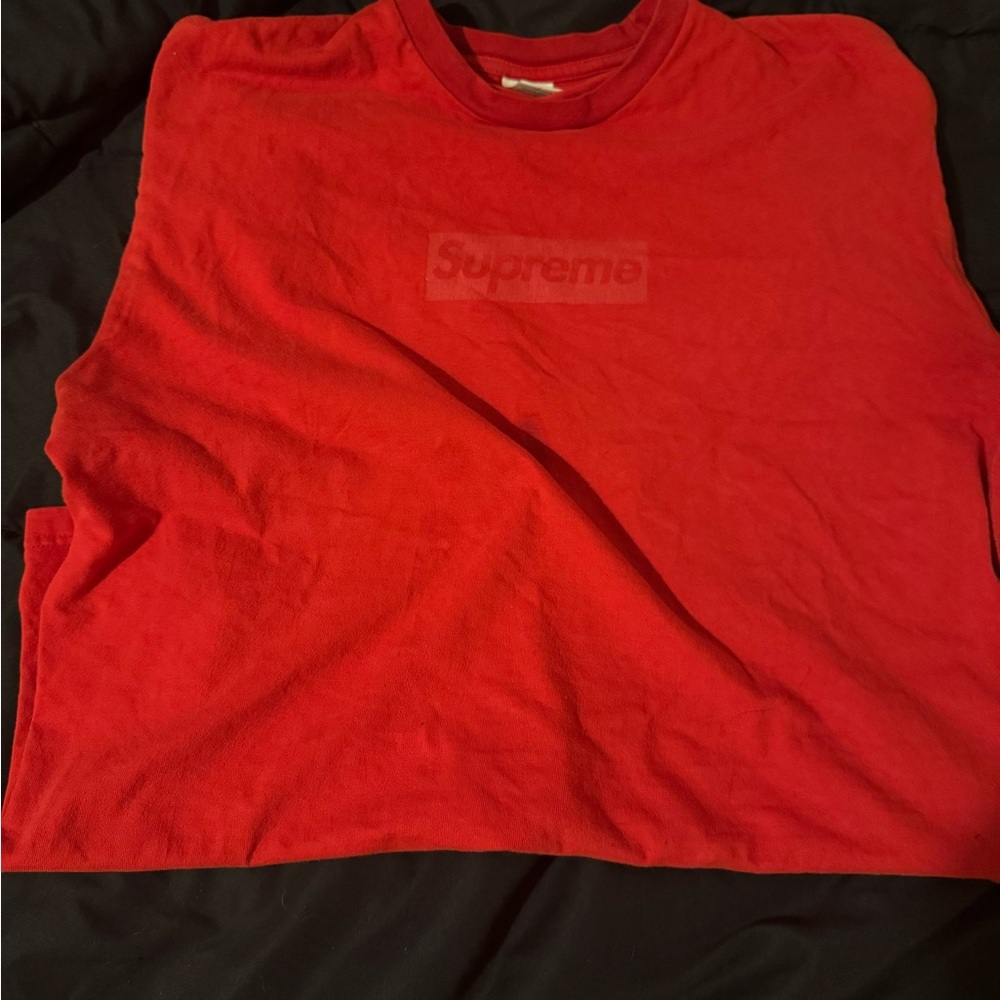 Supreme Classic Red Tee